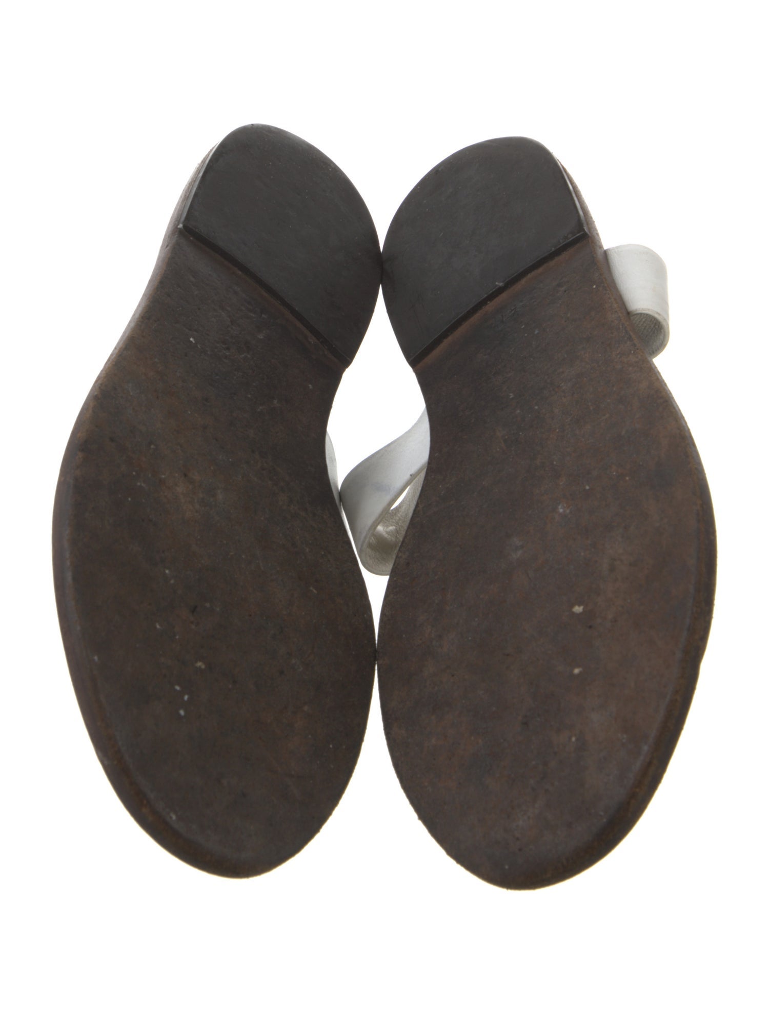 Gucci Horsebit Accent Leather Flip Flops